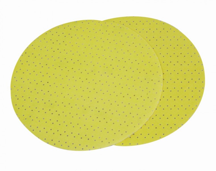 FOX 40 Grit 215mm Dia. Velcro Sanding Pads (Pk 25)